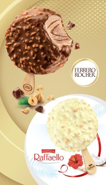 Ferrero Ice Cream