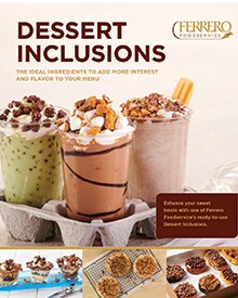Ferrero Branded Dessert Inclusions Sell Sheet