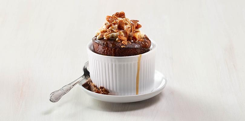 Butterfinger® Individual Chocolate Souffle Cake Butterfinger® Individual Chocolate Souffle Cake