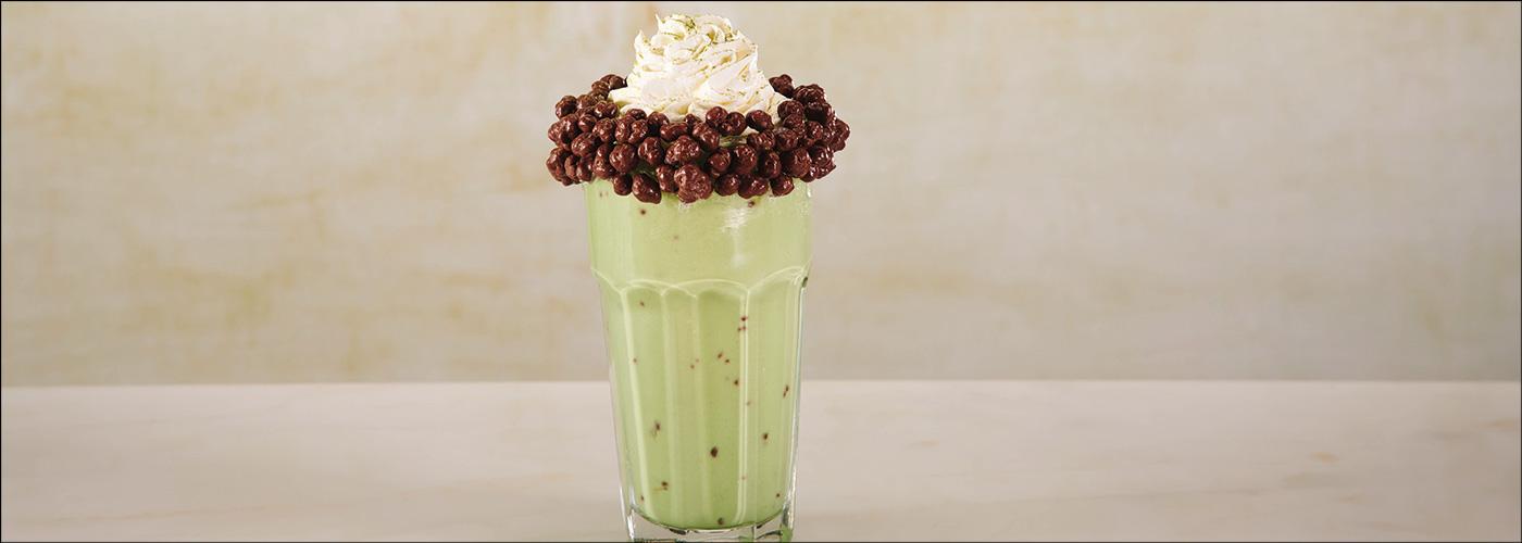 Buncha Crunch® Green Tea Milk Shake Buncha Crunch® Green Tea Milk Shake