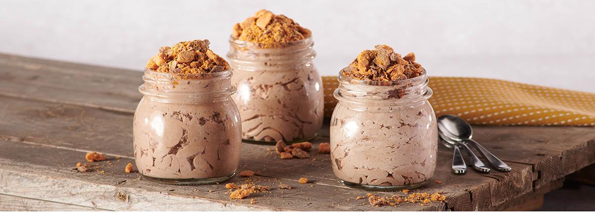 4-Ingredient Chocolate Mousse with Butterfinger®