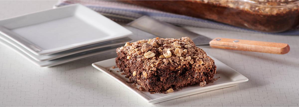 Drop Cake made with Baby Ruth® with Nutella recipe