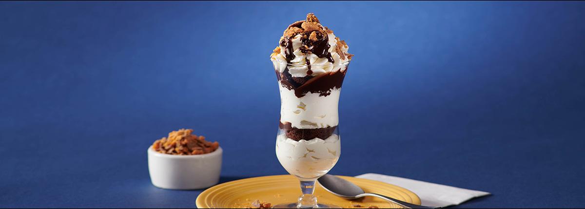 Chocolate Lava Cake Parfait with Butterfinger®