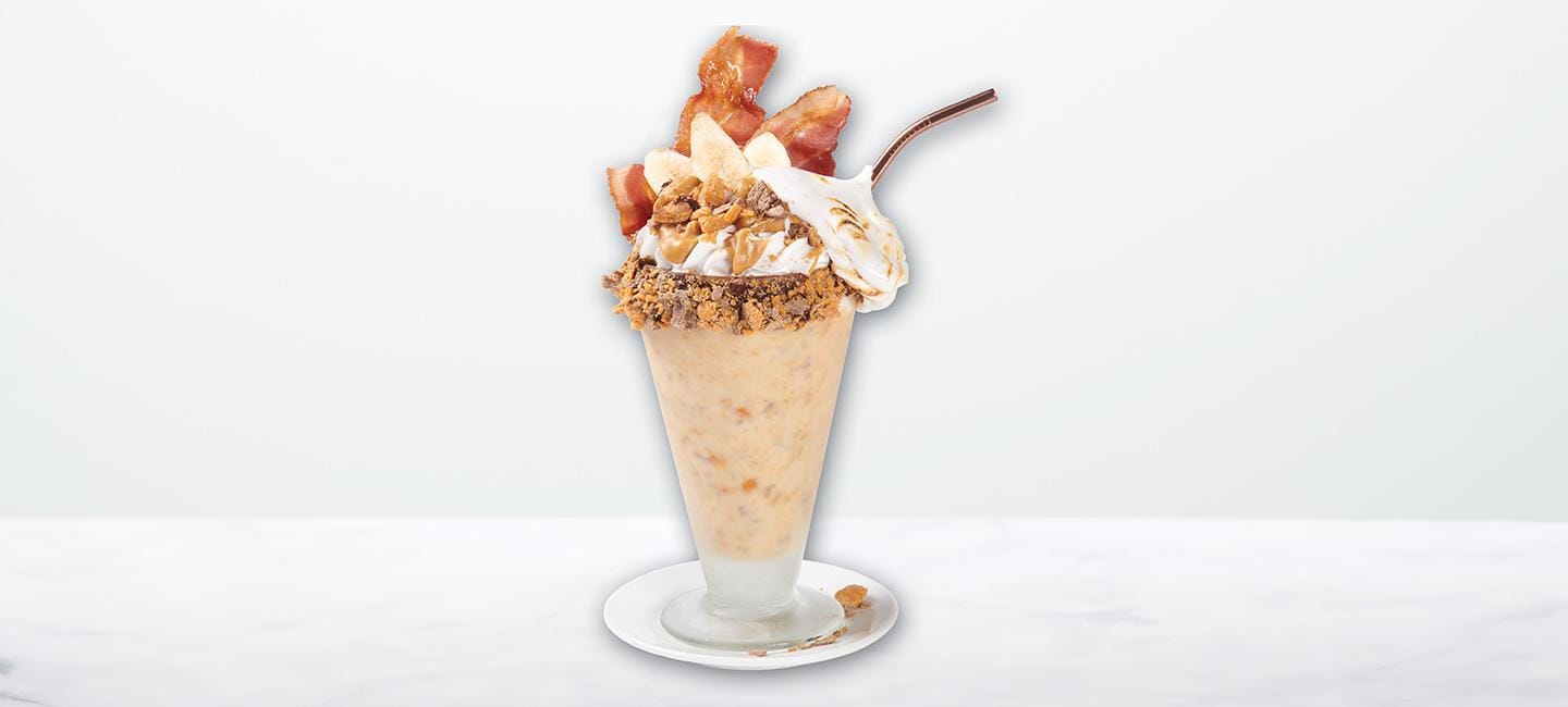 Elvis Milkshake made with Butterfinger® 