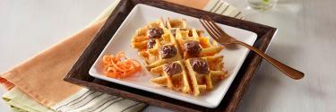 Mini Carrot Waffles visual