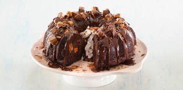 Butterfinger® Double Fudge Bundt Cake