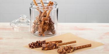 Pretzel Sticks with Butterfinger®, Buncha Crunch® and BabyRuth®