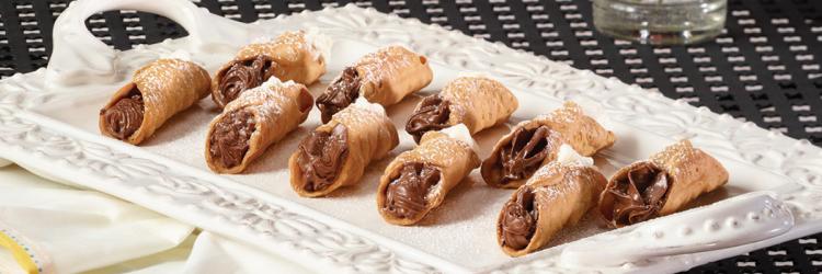 MINI CANNOLI’S WITH NUTELLA%sup®%/sup with Nutella recipe